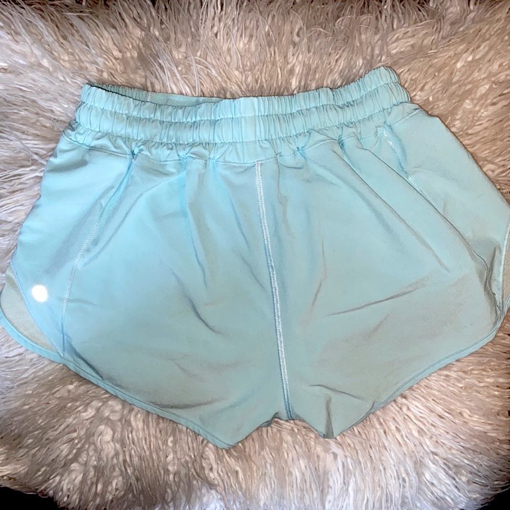 Lululemon Light Blue Size 4 shorts!